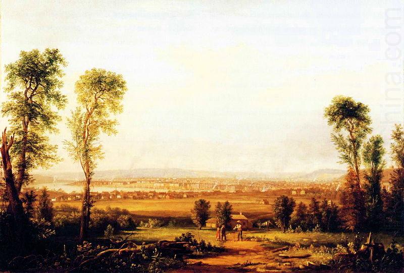 Robert S.Duncanson View of Cincinnati china oil painting image
